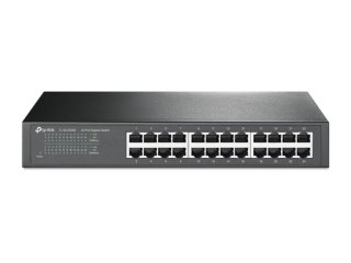 TP-Link TL-SG1024D netwerk-switch Unmanaged Gigabit Ethernet (10/100/1000) Grijs