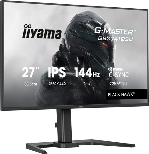 iiyama G-MASTER GB2741QSU-B1 computer monitor 68,6 cm (27") 2560 x 1440 Pixels 4K Ultra HD LED Zwart