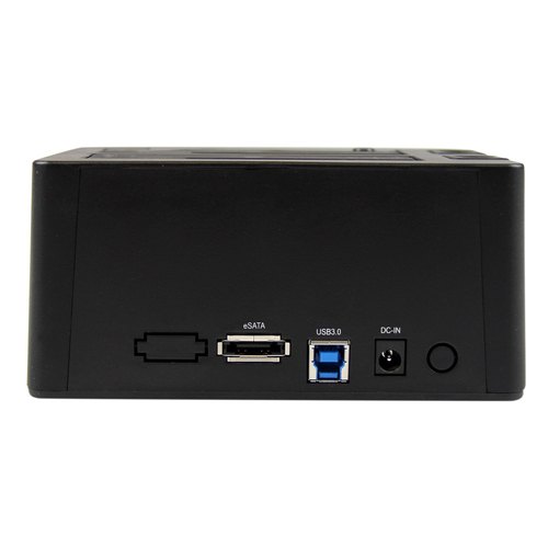 StarTech.com USB 3.0 / eSATA dubbel harde-schijf docking station met UASP voor 2,5/3,5 inch SATA SSD / HDD SATA 6 Gbps