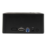 StarTech.com USB 3.0 / eSATA dubbel harde-schijf docking station met UASP voor 2,5/3,5 inch SATA SSD / HDD SATA 6 Gbps