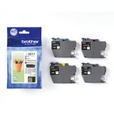Brother LC3217VAL inktcartridge 4 stuk(s) Origineel Zwart, Cyaan, Magenta, Geel
