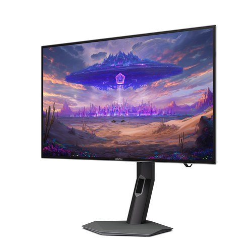 AOC AGON PRO AGP277QKDC computer monitor 67,3 cm (26.5") 2560 x 1440 Pixels Quad HD OLED Grijs