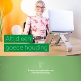 R-Go Tools Laptop- en tabletstandaard R-Go Treepod, ergonomisch en modulair, verstelbaar, biobased