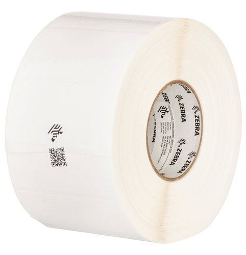 Zebra Poly E 3100T Wit Zelfklevend printerlabel