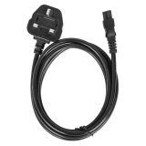 Manhattan Voedingskabel, Britse 3-polige stekker (Type G) naar C5-connector (klaver), 1,8 m, 2.5 A, netkabel, levenslange garantie