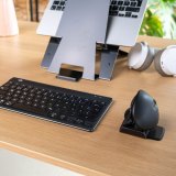 R-Go Tools Ergonomische muis R-Go Twister, met pauzesoftware, ambidexter voor links en rechts, inklapbaar, Bluetooth en bedraad