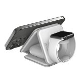 j5create Qi2 3-in-1 magnetisch draadloos oplaadstation voor onderweg