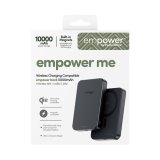 PanzerGlass empower™ by ® empower™ Bank | 10000mAh | Space Black Zwart