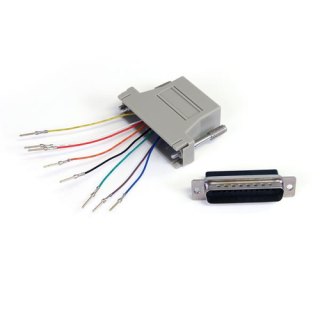 StarTech.com GC258MF tussenstuk voor kabels DB-25 RJ-45 Grijs