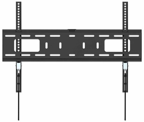 Manhattan Wandbeugel voor TV’s en monitoren (Vast), voor schermen 37"–65", VESA-compatibiliteit: van 200x200 tot 600x400 mm (controleer de afmetingen van de vier montagegaten aan de achterzijde), max 50 kg, zwart