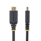 StarTech.com 3,6m Premium Gecertificeerde High Speed HDMI Kabel, 4K 60Hz/1440p 144Hz, HDR10/HDCP 2.2/ARC, 18Gbps, UHD HDMI 2.0 Kabel voor TV/Monitor/Display, TPE Mantel