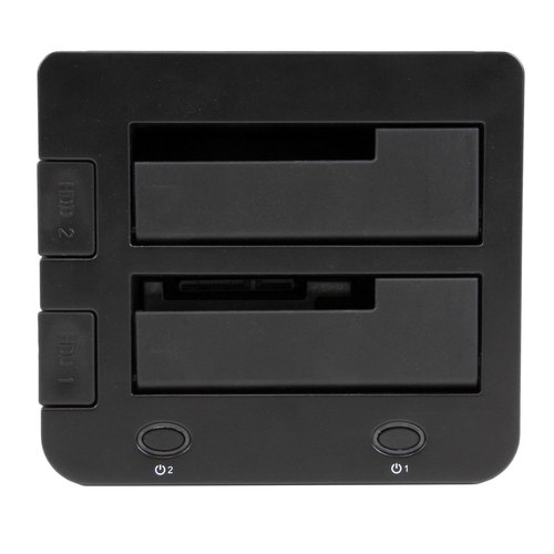 StarTech.com Dual-Bay USB 3.0 naar SATA en IDE HDD Docking Station, 5 Gbps Hard Drive Dock, Externe 2.5/3.5" SATA I/II/III en IDE (40 pin) SSD/HDD Docking Station, Hot-Swap Hard Drive Bays, Top-Loading