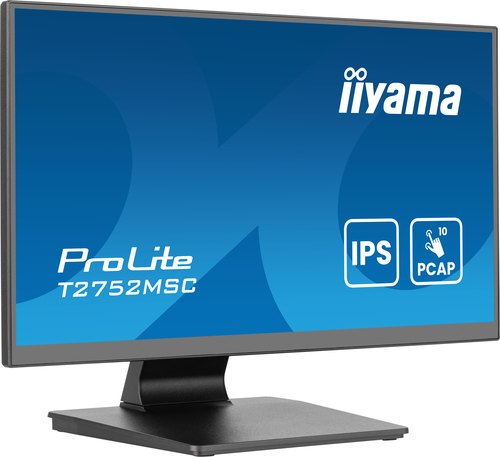 iiyama ProLite T2752MSC-B1AG computer monitor 68,6 cm (27") 1920 x 1080 Pixels Full HD LED Touchscreen Zwart