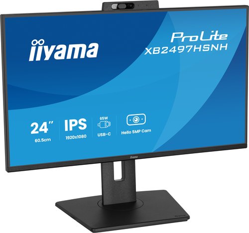iiyama ProLite XB2497HSNH-B1 computer monitor 60,5 cm (23.8") 1920 x 1080 Pixels Full HD LED Zwart