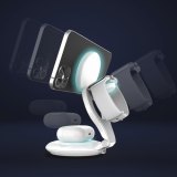 j5create Qi2 3-in-1 magnetisch opvouwbaar draadloos oplaadstation