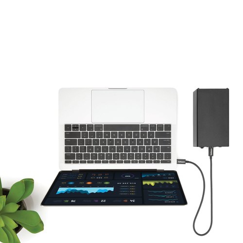 StarTech.com 50cm Thunderbolt 3 Kabel, 40Gbps, 100W PD, 4K/5K, Thunderbolt Gecertificeerd, Thunderbolt 4/USB 3.2/DisplayPort Compatibel, Zwart