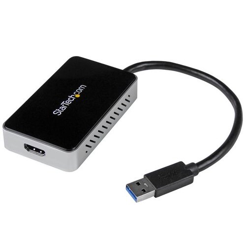 StarTech.com USB 3.0-naar-HDMI externe videokaart Multi Monitor-adapter met 1-poorts USB-hub - 1920x1200 / 1080p