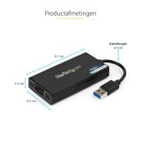 StarTech.com USB 3.0 naar 4K HDMI externe Multi-Monitor grafische videoadapter – DisplayLink gecertificeerd – Ultra HD 4K