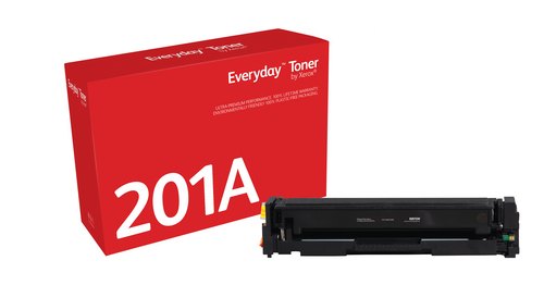 Everyday Zwart Toner compatibel met HP 201A (CF400A), Standaard capaciteit
