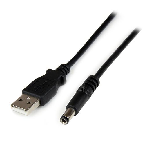 StarTech.com USB naar 5,5 mm voedingskabel type N connector 1 m