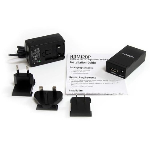 StarTech.com HDMI of DVI naar DisplayPort Actieve Adapter