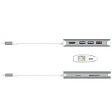 j5create JCD383-N USB-C™ 9-in-1 Multi Adapter