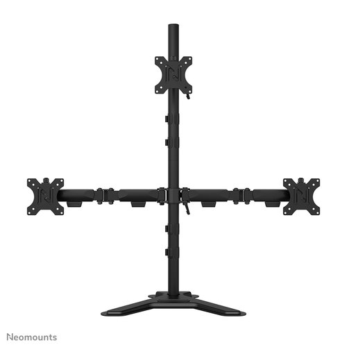 Neomounts DS45-600BL2-1 Monitorstandaard voor drie schermen 10-32"