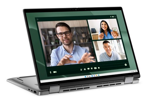 DELL Latitude 7450 2-in-1 Intel Core Ultra 7 165U Hybride (2-in-1) 35,6 cm (14") Touchscreen Full HD+ 16 GB LPDDR5x-SDRAM 512 GB SSD Wi-Fi 7 (802.11be) Windows 11 Pro Grijs Engels