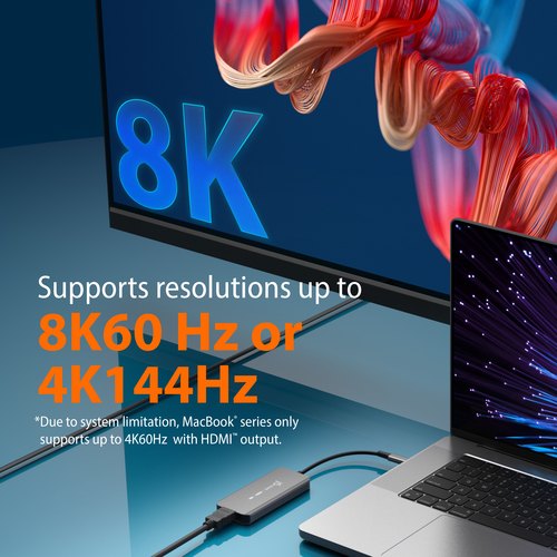 j5create JCH453-N USB4® 8K60 Slim Hub