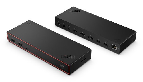 Lenovo ThinkPad USB4 Dock 5000 (with 135W Adapter) Bedraad Zwart