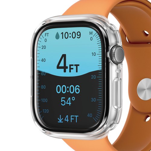 PanzerGlass ® Waterproof Full Body Case Transparent Apple Watch Series 11 | 10 | 42mm Doorzichtige schermbeschermer 1 stuk(s)