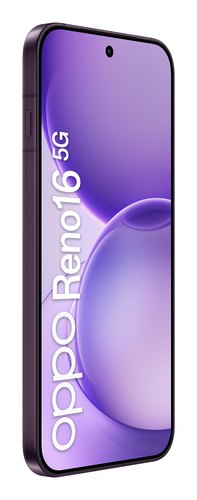 OPPO Reno16 5G 16,1 cm (6.32") Dual SIM Android 16.0 USB Type-C 8 GB 512 GB 6000 mAh Paars
