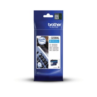 Brother LC3239XLC inktcartridge 1 stuk(s) Origineel Hoog (XL) rendement Cyaan