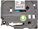 Brother TZE-S241 labelprinter-tape Zwart op wit TZ