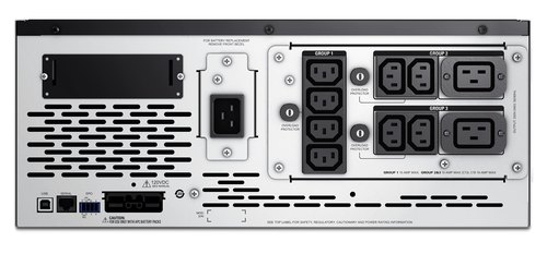 APC Smart-UPS X SMX2200HV - 2200VA, 8x C13, 2x C19 uitgang, USB, uitbreidbare runtime, short depth