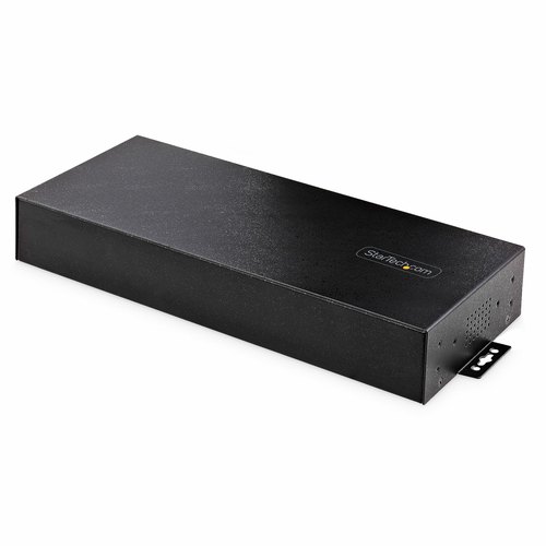 StarTech.com 16-Port Industriële USB Hub met Power Adapter, 5Gbps, Metalen Behuizing, Monteerbaar, ESD Bescherming, Terminal Block Voeding, USB Charging, Dual-Host Switch