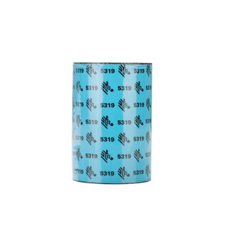 Zebra 5319 Wax thermal ribbon 74 m Zwart