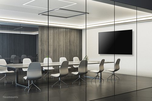 Neomounts WL30-750BL18 Heavy duty muurbeugel 55-98" - vlak - vergrendelbaar - snelle installatie - TÜV