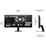LG 29U511A-B computer monitor 73,7 cm (29") 2560 x 1080 Pixels WFHD LCD Zwart