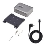 StarTech.com 4-Port Multi-Device USB-C Oplader, Totaal 240W, Single Port 140W EPR, PD 3.1, Poorten met Schroefvergrendeling, Opbouwmontage, Ideaal voor Vergaderzalen