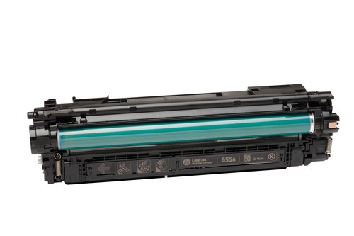HP Originele 655A zwarte LaserJet tonercartridge