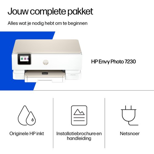 HP ENVY Photo Envy 7230 Draadloos All-in-One Kleur Printer