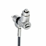 StarTech.com 25-Pack Universeel Laptop Kabelslot 2m, Security Kabel met Gedeelde Sleutel, Compatibel met Noble Wedge&reg;/Nano/K-Slot, Antidiefstal Snijbestendige Kabel