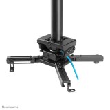 Neomounts CL25-550BL1 Beamer plafondbeugel - h 74,5-114,5 cm - Easy Install - full motion