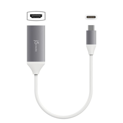 j5create JCA153G-N USB-C® naar 4K HDMI™ Adapter