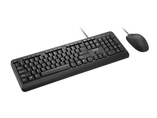 Lenovo 160 toetsenbord Inclusief muis Thuis/Werk USB Amerikaans Engels Zwart
