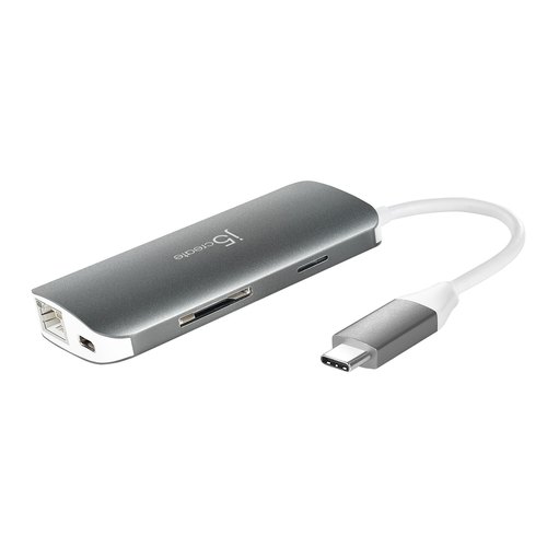j5create JCD383-N USB-C™ 9-in-1 Multi Adapter