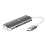 j5create JCD383-N USB-C™ 9-in-1 Multi Adapter