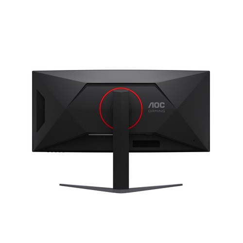 AOC G4 CU34G4ZCA computer monitor 86,4 cm (34") 3440 x 1440 Pixels Wide Quad HD Zwart, Rood