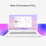 ASUS Chromebook Plus CX34 CB3402CVA-MW1326 Intel Core 3 100U 35,6 cm (14") Touchscreen Full HD 8 GB LPDDR5x-SDRAM 128 GB UFS Wi-Fi 6E (802.11ax) ChromeOS Grijs AZERTY Belgisch